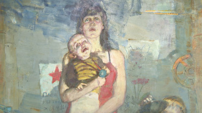 В библиотеке имени Н. А. Внукова открылась художественная выставка, посвященная участникам СВО