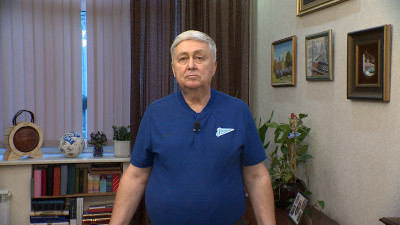 Нападающий ФК «Зенит» 1968 – 1976 годов Алексей Стрепетов поздравил футбольный клуб с юбилеем