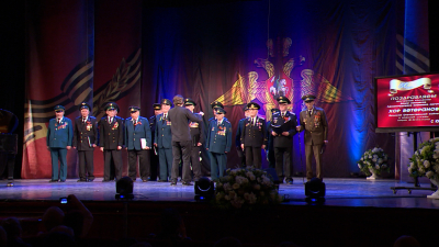 Полувековой юбилей отметил Хор ветеранов Великой Отечественной войны и военной службы имени Фёдора Козлова