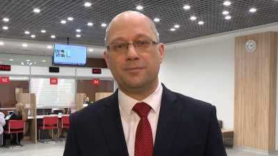 Начальник отдела по работе со СМИ МФЦ Петербурга Виталий Симонов поздравил «Зенит» с юбилеем