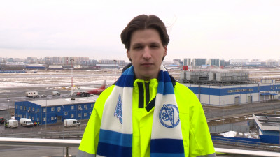 Специалист по развитию «Пулково» Даниил Тимин поздравил «Зенит» с юбилеем