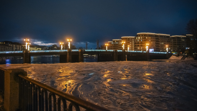 Ночь 1 февраля стала самой холодной с начала зимы в Петербурге