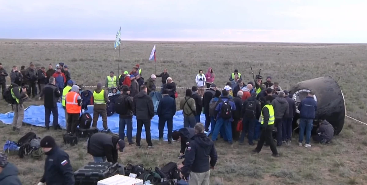 Экипаж «Союза МС-26» вернулся с МКС, приземлившись в Казахстане - tvspb.ru