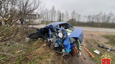 Двое детей и водитель пострадали в ДТП на дороге «Сиверская – Дружная Горка – Куровицы»