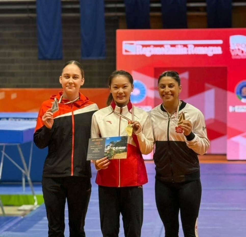 Петербурженка София Аляева стала призером этапа Кубка мира по прыжкам на батуте - tvspb.ru