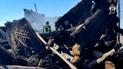Вдова заживо сгорела в деревне Липная Горка, где 6 апреля пьяный мужчина  расстрелял четверых односельчан