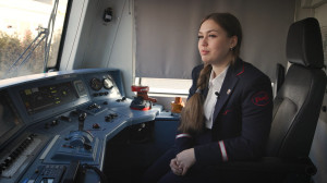 Мы — петербуржцы. Помощник машиниста электровоза пассажирского движения София Злобина