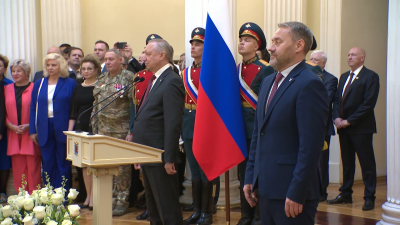 Почётным гражданам Петербурга вручили знаки отличия в Мариинском дворце