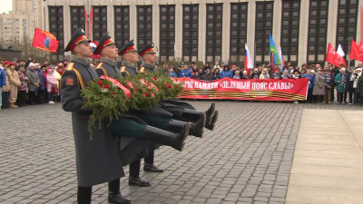 По местам боёв войны отправились ветераны, их внуки и правнуки в рамках Марша Памяти «Зеленого пояса Славы»