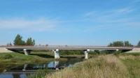 В Ленобласти с 15 мая вводится реверсивное движение на мосту через реку Тосна