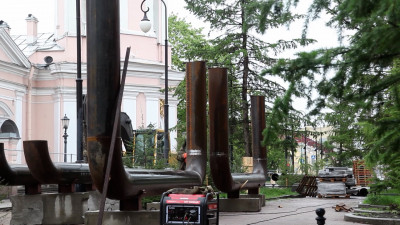 Надежное тепло для 36000 василеостровцев: началось обновление изношенных сетей на 6-7 линии