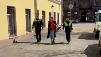 Полиция задержала женщину, которая на иномарке протаранила группу посетителей кафе на улице Рубинштейна