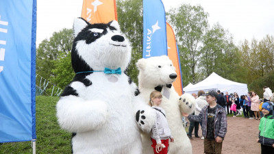 В Муринском парке прошел семейный фестиваль «День полярника»