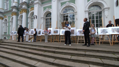 В Зимнем дворце отметили День Эрмитажного кота