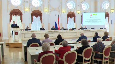 В Смольном стартовал 30-й Международный съезд организаций блокадников города-героя Ленинграда