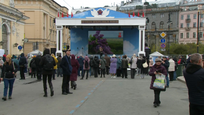 На Манежной площади стартовал праздник «В 6 часов вечера после войны», посвященный юбилею Победы