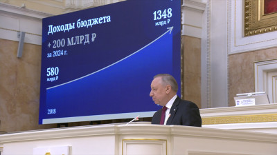 Александр Беглов: В 2024 году город заработал на 200 млрд рублей больше, чем годом ранее