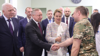 Александр Беглов: Новый Центр высокотехнологичного протезирования и комплексной реабилитации станет важнейшей частью петербургской системы поддержки ветеранов СВО