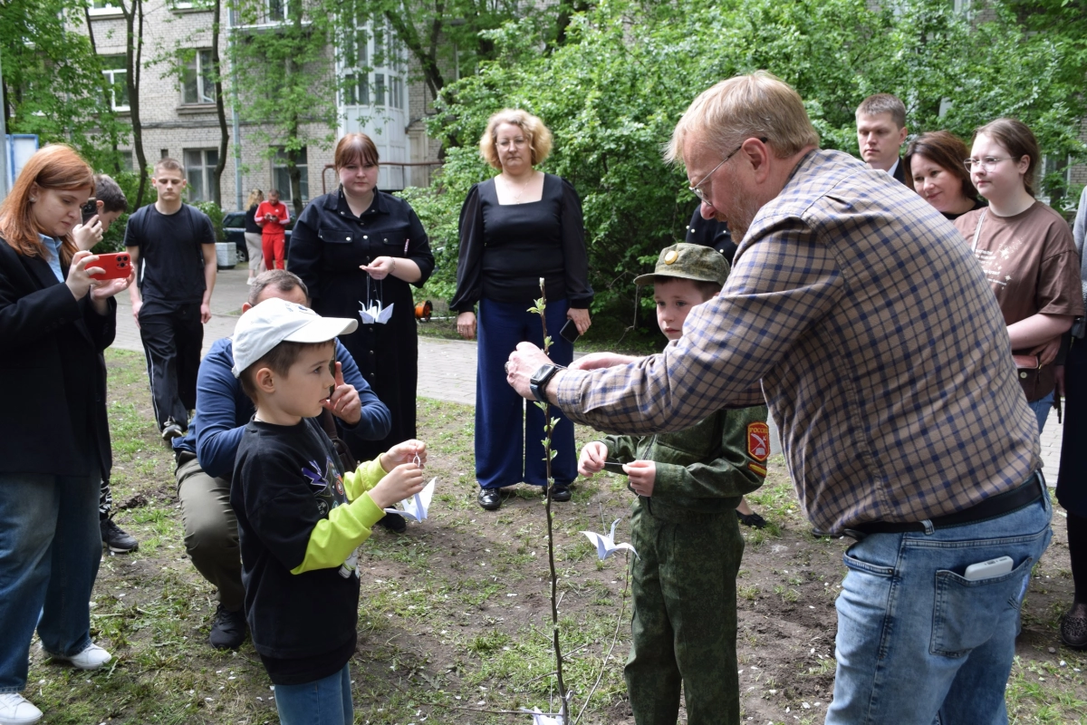 В Московском районе прошла акция «Живая память» - tvspb.ru