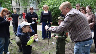 В Московском районе прошла акция «Живая память»