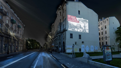 Александр Беглов: В День рождения Петербурга на фасадах зданий появятся световые проекции исторических панорам города