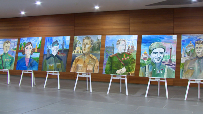 В Невской ратуше открылась выставка «народных» рисунков «Картины памяти»