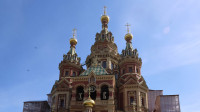 Реставраторы приступают к заключительному этапу воссоздания фасадов храма Петра и Павла в Петергофе