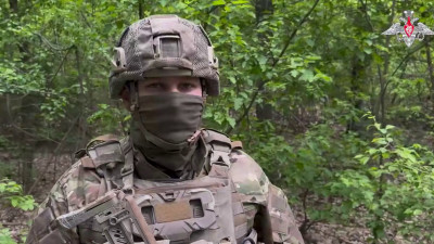 Военнослужащие подразделения спецназначения «Южной» группировки захватили опорный пункт ВСУ на Александро-Калиновском направлении