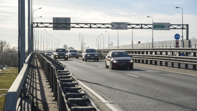 На развязке КАД с Московским шоссе полностью перекроют съезд
