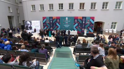 На Книжном салоне состоялось вручение первой национальной литературной премии имени Даниила Гранина