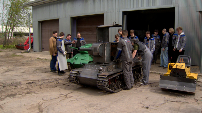 Как в Академии машиностроения имени Ж. Я. Котина прошли испытания макета танка КВ-2