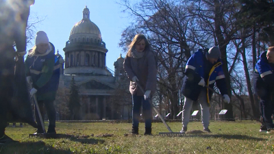 Как работали коммунальные службы Петербурга в дни празднования 80-летия Победы