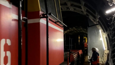 Александр Беглов: Отделочные работы на строящейся станции метро «Юго-Западная» вступили в завершающую стадию