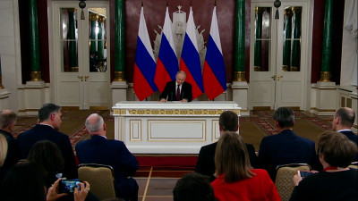 Владимир Путин: Переговоры с Украиной позволят устранить первопричины конфликта