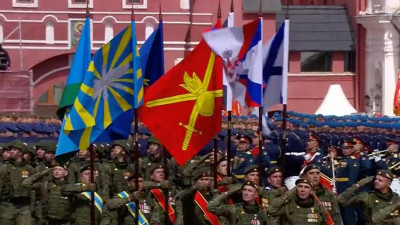 На Красной площади в парадных расчётах приняли участие 1,5 тыс. бойцов спецоперации