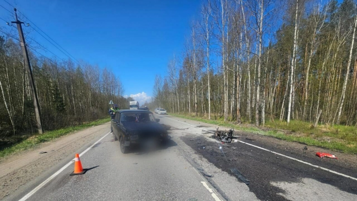 Смертельная авария со скутеристом во Всеволожском районе: водитель ВАЗа сбежал, но был задержан - tvspb.ru