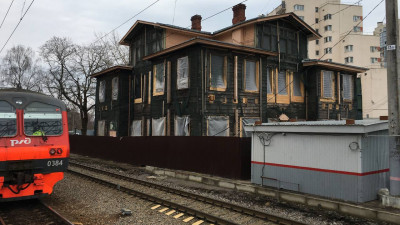 Реставрацию Сестрорецкого вокзала планируют завершить в 2026 году
