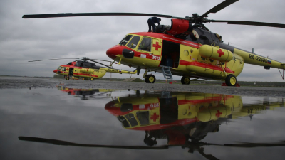 Российские «винтокрылые скорые» спасли более полутысячи детей с начала 2025 года