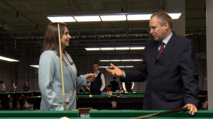 «Свободная пирамида с продолжением»: в Петербурге стартовал Чемпионата России по бильярдному спорту