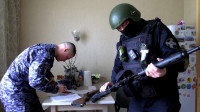 В Пушкинском районе Росгвардия и ОМОН провели рейд по контролю за оборотом гражданского оружия
