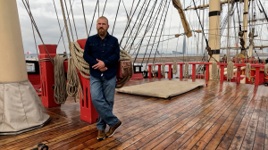 Мы — петербуржцы. Плотник исторической верфи «Полтава» Виктор Мусюк