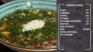 Полезный освежающий завтрак. Окрошка на квасе