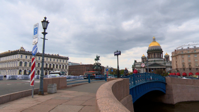 В центре Петербурга ограничат движение транспорта для проведения мероприятий в честь Дня города
