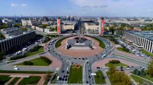 Зелёный пояс Славы. Монумент героическим защитникам Ленинграда