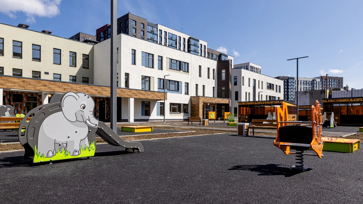 В Приморском районе построили современный детсад с бассейном - tvspb.ru