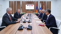 Александр Беглов: Петербург и Республика Армения развивают отношения в сферах торговли, цифровизации, транспорта, культуры и молодёжной политики