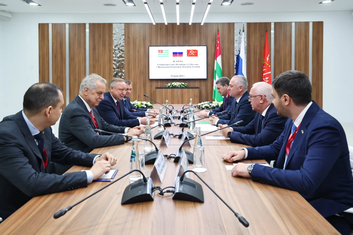 Александр Беглов: У совместных проектов Петербурга и Абхазии большой потенциал - tvspb.ru