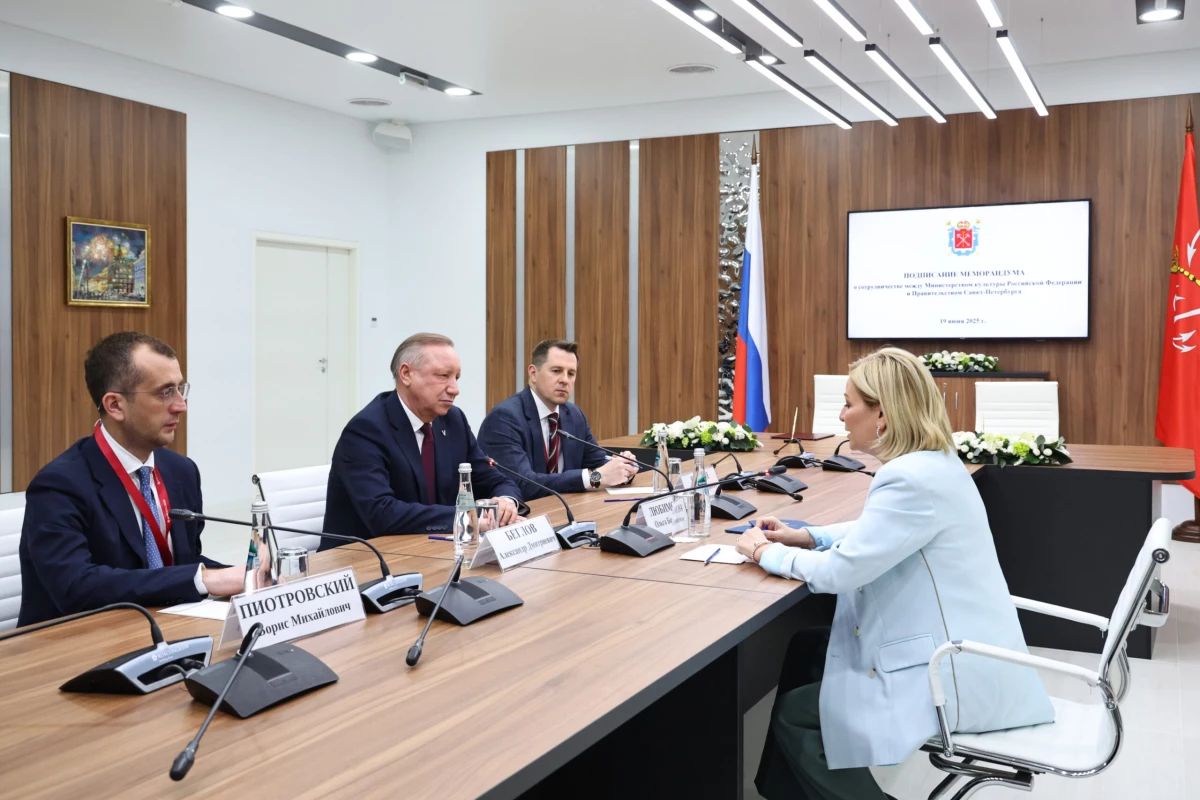 Александр Беглов: Правительство Санкт‑Петербурга и Министерство культуры будут вместе работать над возрождением «Ленфильма» - tvspb.ru