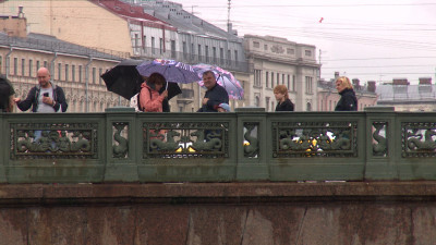 В Петербурге объявили «желтый» уровень погодной опасности
