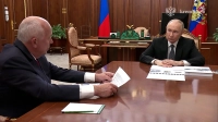 Владимир Путин встретился с главой госкорпорации «Ростех» Сергеем Чемезовым